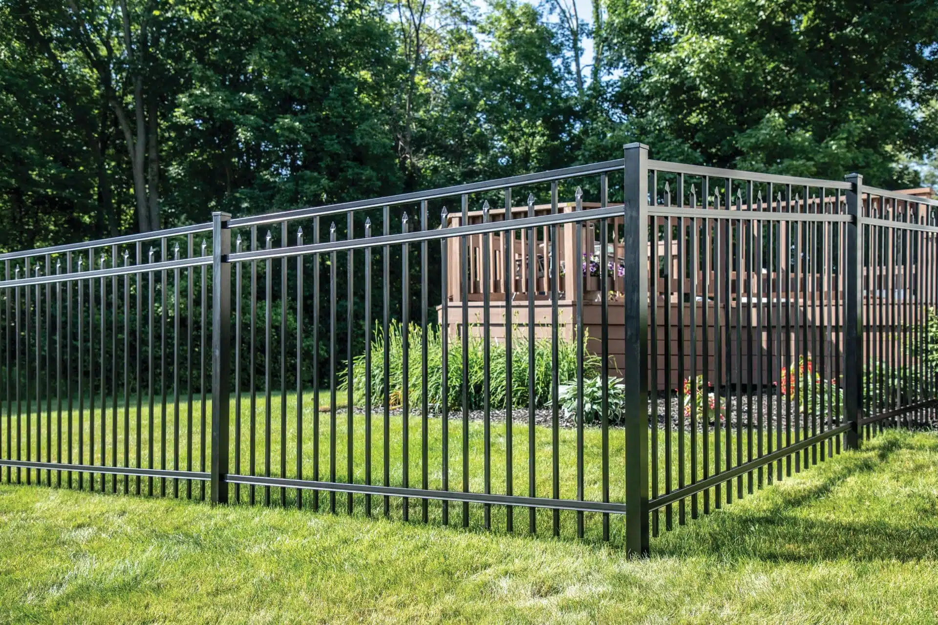 Aluminum fence project
