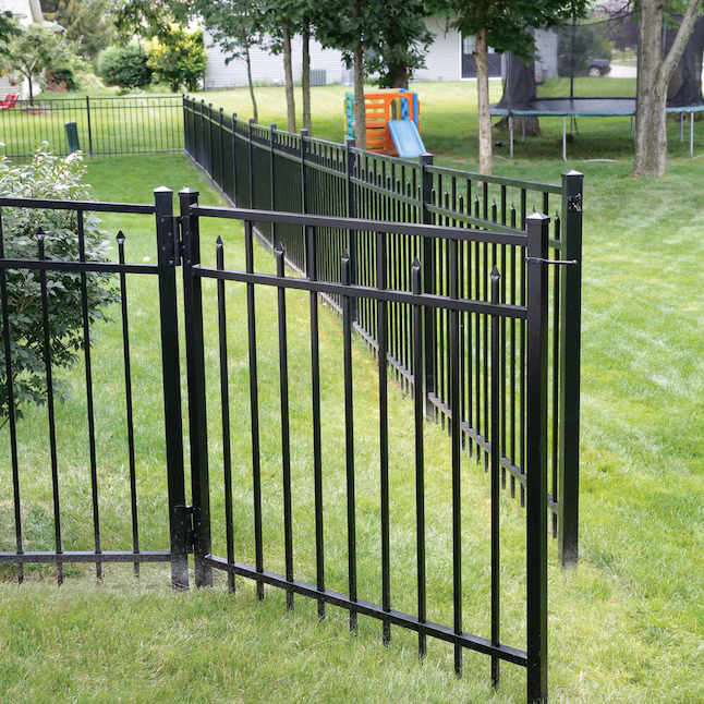 Aluminum fence project
